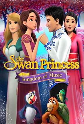 Capa do Filme A Princesa Encantada - O Reino da Música (2019) – pôster oficial