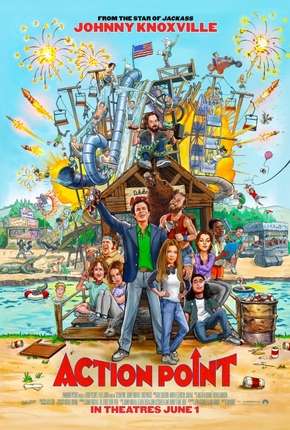 Capa do Filme Action Point BD-R (2018) – pôster oficial