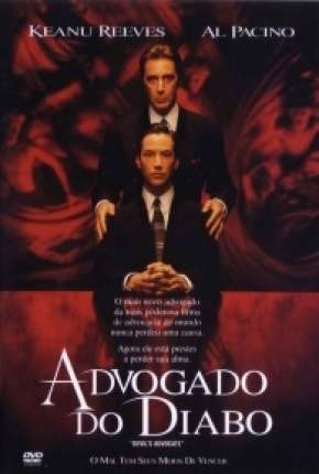Capa do Filme Advogado do Diabo (1997) – pôster oficial