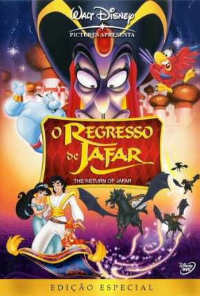 Capa do Filme Aladdin e o Retorno de Jafar (1994) – pôster oficial