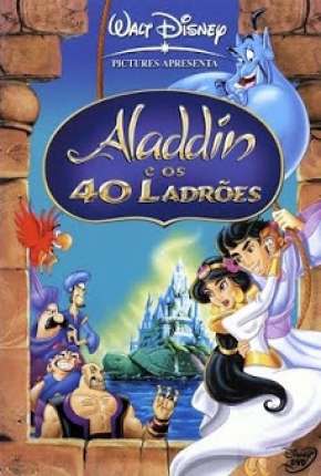 Capa do Filme Aladdin e os 40 Ladrões (1996) – pôster oficial
