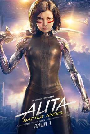 Capa do Filme Alita - Anjo de Combate - IMAX OPEN MATTE (2019) – pôster oficial