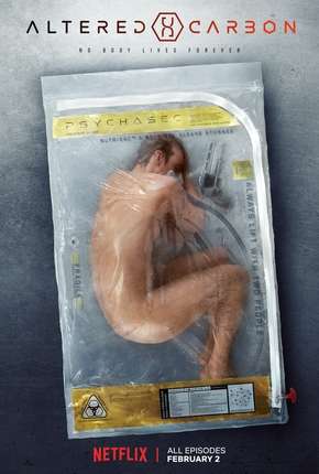 Capa do Série Altered Carbon - 1ª Temporada - Completa (2019) – pôster oficial