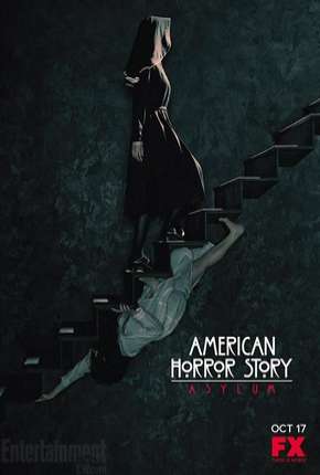 Capa do Série American Horror Story - Asylum - 2ª Temporada (2012) – pôster oficial