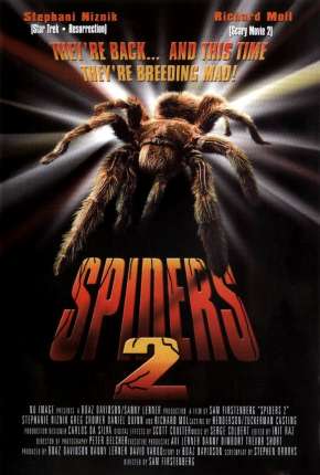 Capa do Filme Aranhas Assassinas 2 (2001) – pôster oficial