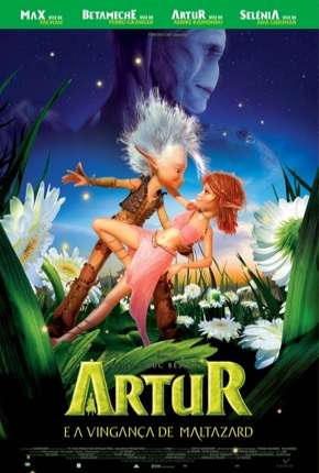 Capa do Filme Arthur e a Vingança de Malthazard (2009) – pôster oficial