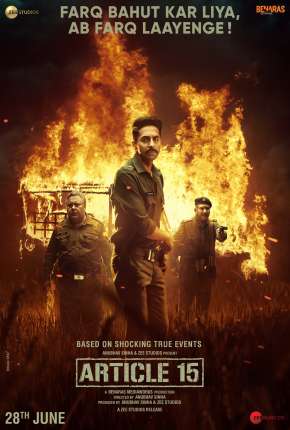 Capa do Filme Artigo 15 - Legendado (2019) – pôster oficial