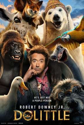 Capa do Filme As Aventuras do Dr. Dolittle - Legendado (2020) – pôster oficial