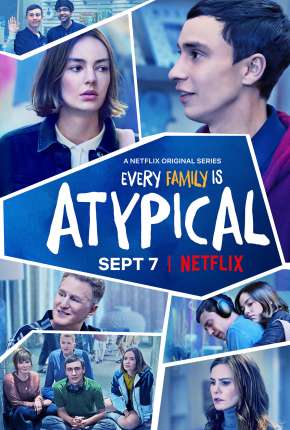 Capa do Série Atypical - 3ª Temporada (2019) – pôster oficial