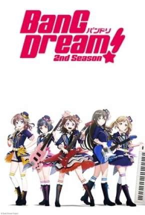 Capa do Desenho BanG Dream - 2ª Temporada (2019) – pôster oficial