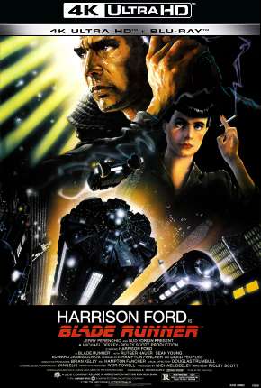 Capa do Filme Blade Runner - O Caçador de Andróides - 4K (1982) – pôster oficial
