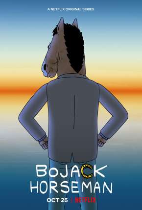 Capa do Desenho BoJack Horseman - 6ª Temporada (2019) – pôster oficial