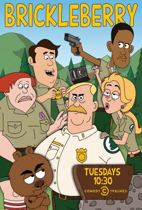 Capa do Desenho Brickleberry - 1ª Temporada (2012) – pôster oficial