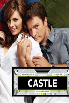 Capa do Série Castle - 5ª Temporada (2012) – pôster oficial