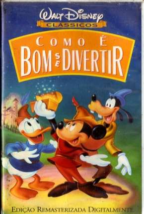 Capa do Filme Como é Bom se Divertir - Disney (1947) – pôster oficial