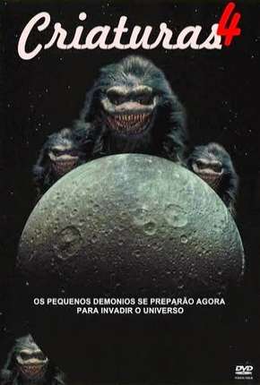Capa do Filme Criaturas 4 (1992) – pôster oficial