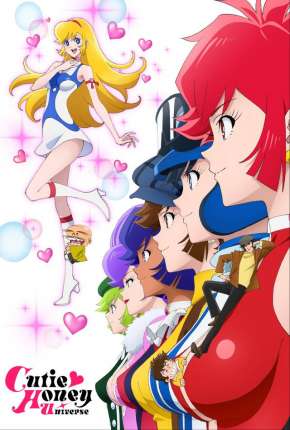 Capa do Desenho Cutey Honey Universe - Legendado (2018) – pôster oficial