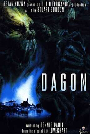 Capa do Filme Dagon (2001) – pôster oficial