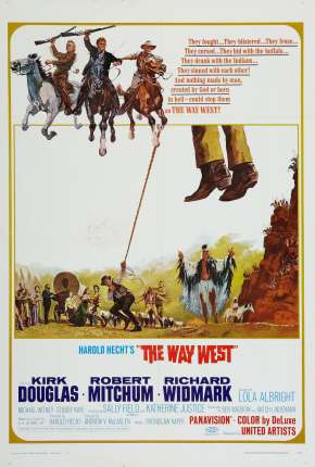 Capa do Filme Desbravando o Oeste (1967) – pôster oficial
