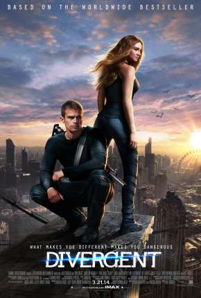 Capa do Filme Divergente - Trilogia (2014) – pôster oficial