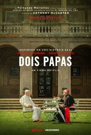 Capa do Filme Dois Papas (2019) – pôster oficial