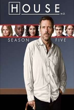 Capa do Série Dr. House - 5ª Temporada Completa (2009) – pôster oficial
