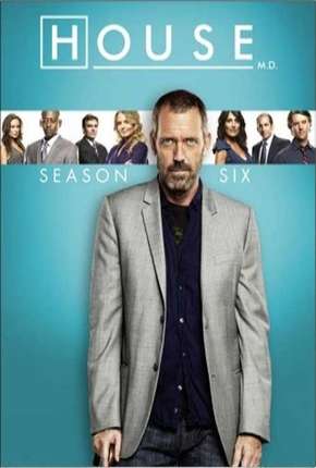 Capa do Série Dr. House - 6ª Temporada Completa (2009) – pôster oficial
