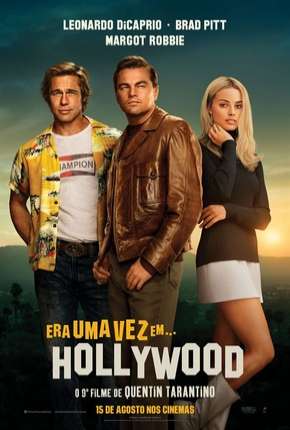 Capa do Filme Era Uma Vez em... Hollywood (2019) – pôster oficial