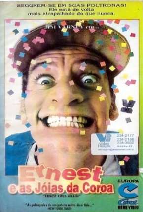 Capa do Filme Ernest e as Jóias da Coroa (1993) – pôster oficial