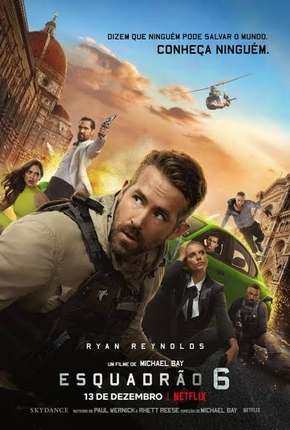 Capa do Filme Esquadrão 6 (2019) – pôster oficial
