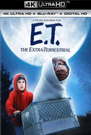 Capa do Filme E.T. - O Extraterrestre - 4K (1982) – pôster oficial