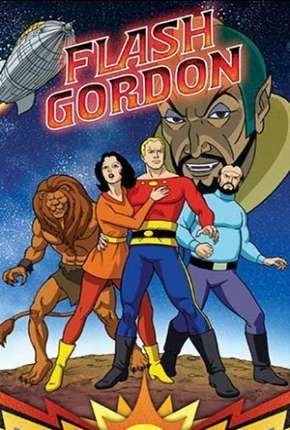 Capa do Desenho Flash Gordon - Desenho Animado (1979) – pôster oficial