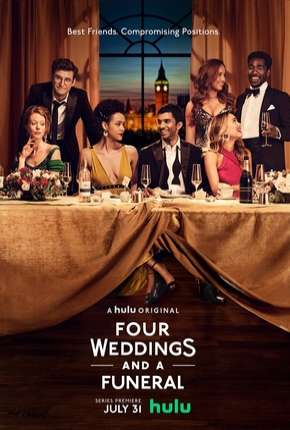 Capa do Série Four Weddings and a Funeral - 1ª Temporada Legendada (2019) – pôster oficial