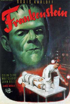 Capa do Filme Frankenstein (Clássico) (1931) – pôster oficial