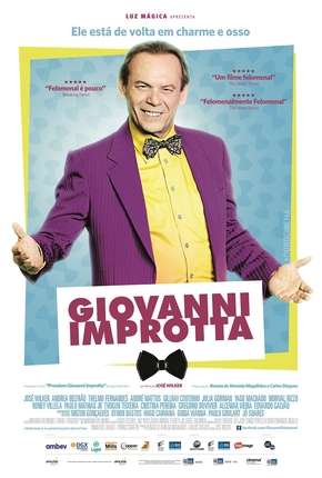 Capa do Filme Giovanni Improtta (2013) – pôster oficial