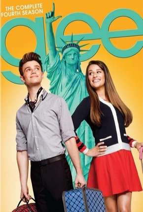 Capa do Série Glee - 4ª Temporada (2012) – pôster oficial