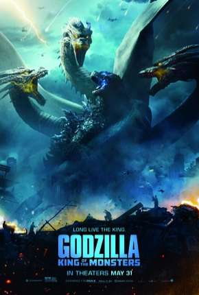 Capa do Filme Godzilla 2 - Rei dos Monstros BD-R (2019) – pôster oficial