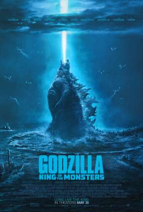 Capa do Filme Godzilla II - Rei dos Monstros - DVD-R (2019) – pôster oficial