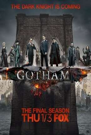 Capa do Série Gotham - 5ª Temporada Completa (2019) – pôster oficial
