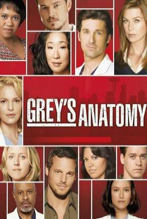Capa do Série Greys Anatomy - 4ª Temporada - Completa (2007) – pôster oficial