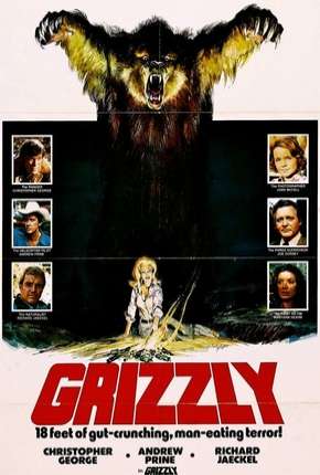 Capa do Filme Grizzly - A Fera Assassina (1976) – pôster oficial