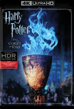 Capa do Filme Harry Potter e o Cálice de Fogo - Versão Exibida nos Cinemas 4K (2005) – pôster oficial