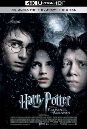 Capa do Filme Harry Potter e o Prisioneiro de Azkaban 4K (2004) – pôster oficial
