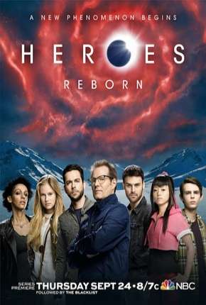 Capa do Série Heroes Reborn Completa (2015) – pôster oficial