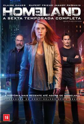 Capa do Série Homeland - Segurança Nacional 6ª Temporada (2017) – pôster oficial