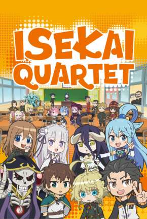 Capa do Desenho Isekai Quartet - Legendado (2019) – pôster oficial