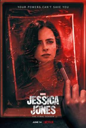Capa do Série Jessica Jones - 3ª Temporada HD Completa (2019) – pôster oficial