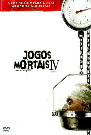 Capa do Filme Jogos Mortais 4 (2007) – pôster oficial