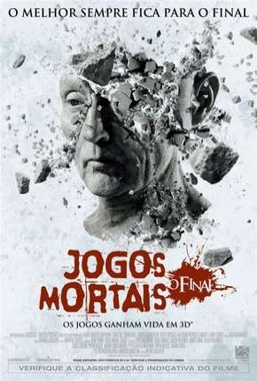 Capa do Filme Jogos Mortais - O Final (2010) – pôster oficial