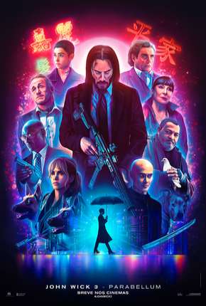 Capa do Filme John Wick 3 - Parabellum - Legendado DVDRIP (2019) – pôster oficial